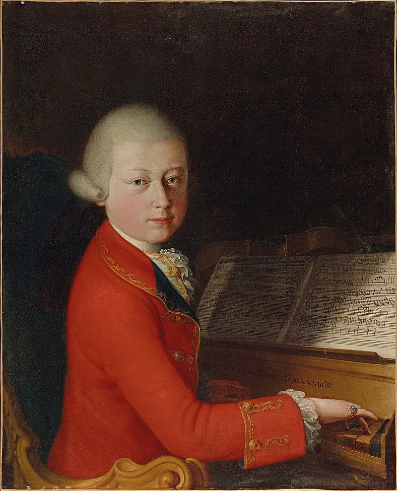 Ritratto di Wolfgang Amadeus Mozart
